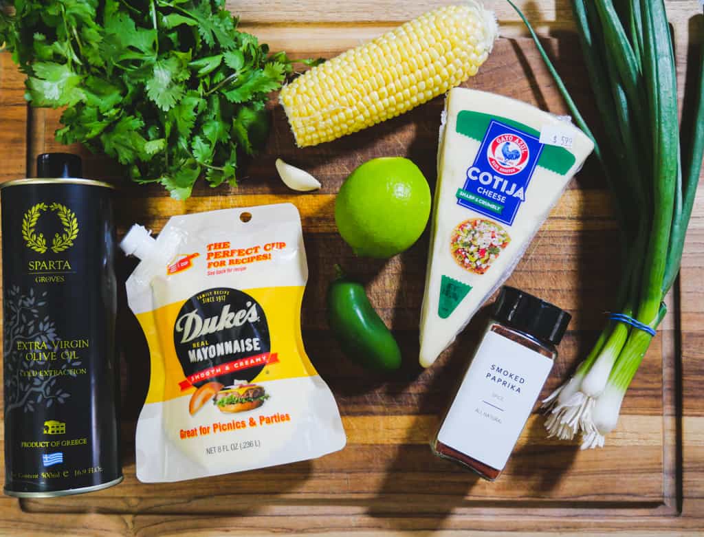 Street Corn Salsa - Ingredients