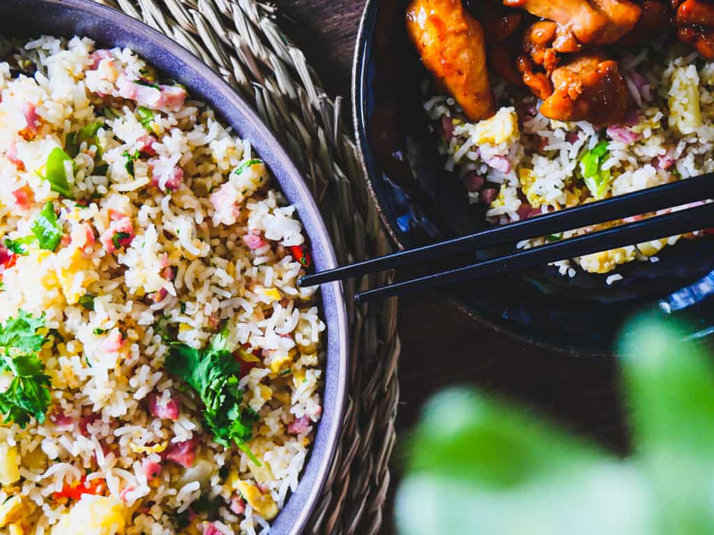 Hawaiian Style Coconut Fried Rice