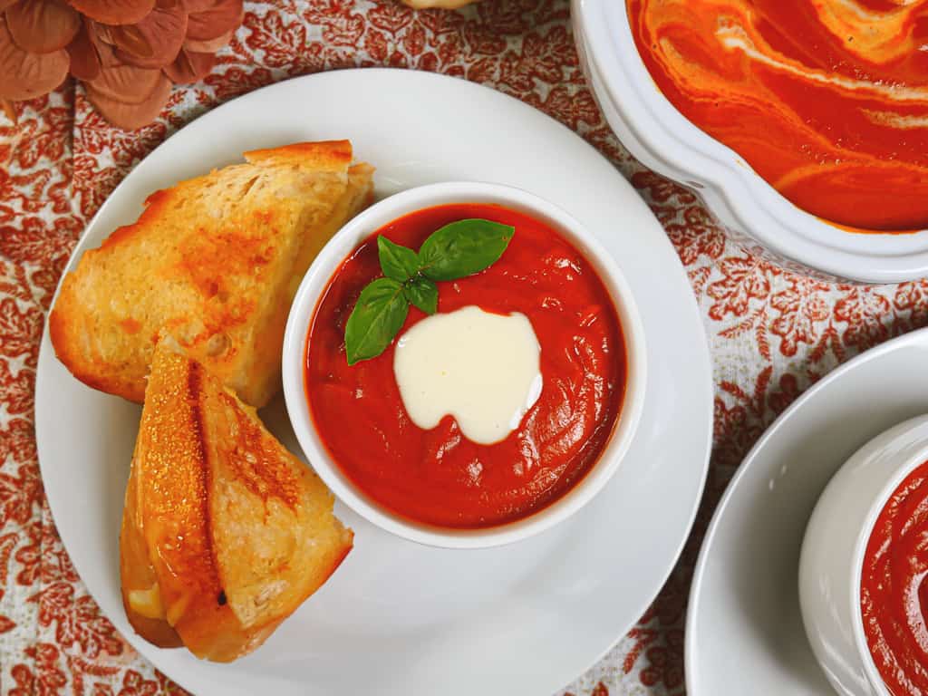 Creamy Tomato Basil Soup