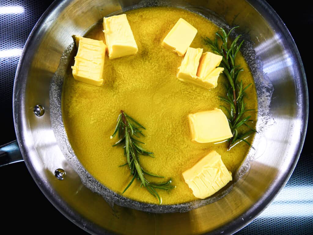 Browned Butter Garlic Mashed Potatoes