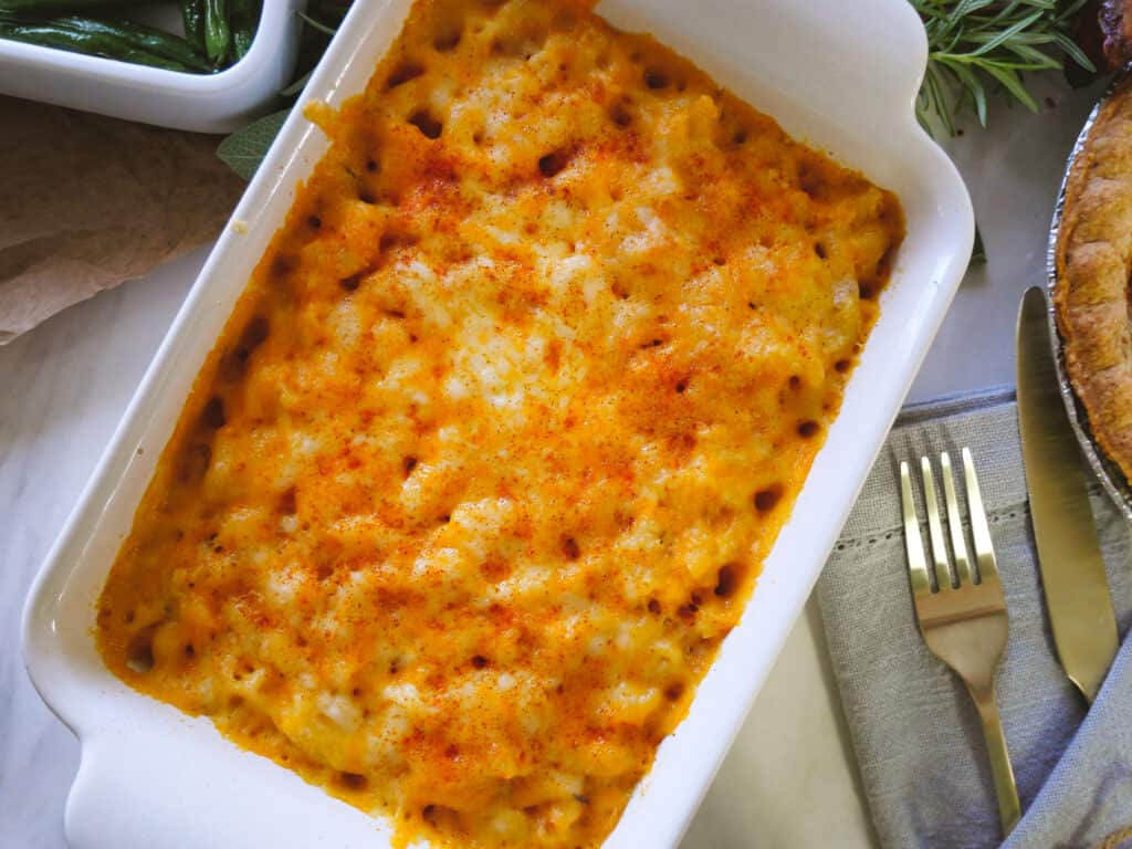 Cajun Baked Mac n Cheese