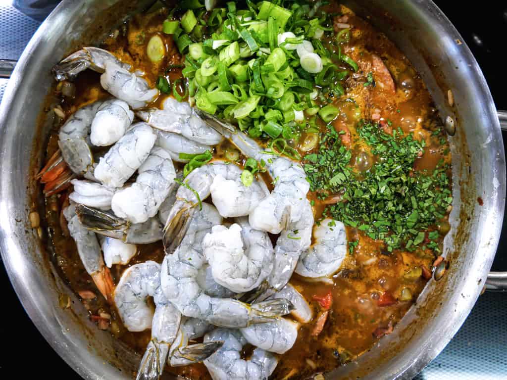 JAMBALAYA WITH SAUSAGE AND SHRIMP