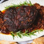 Slow Roasted Greek Leg of Lamb