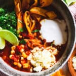 Smoky Chicken Tortilla Soup